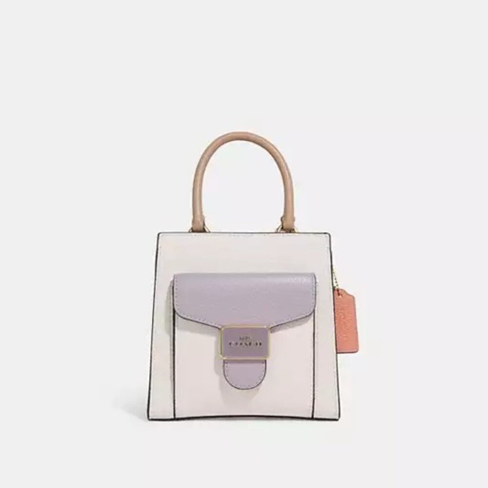 NWT Coach Mini Pepper Crossbody In Colorblock (CA620)